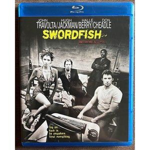 Swordfish Bluray John Travolta, Hugh Jackman, Halle Berry